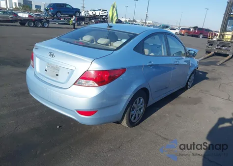 2012 Hyundai Accent Gls from USA, damaged, VIN KMHCT4AEXCU231860